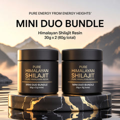 Shilajit 30gm x 2 Bundle – 40 Days Energy & Vitality Supply | Premium Himalayan Resin