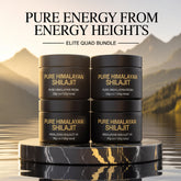 Shilajit 30gm x 4 Bundle – 80 Days Supply of Pure Himalayan Resin for Natural Energy & Vitality